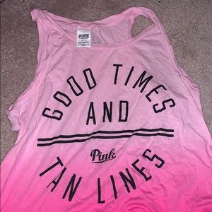 Vs pink tank top